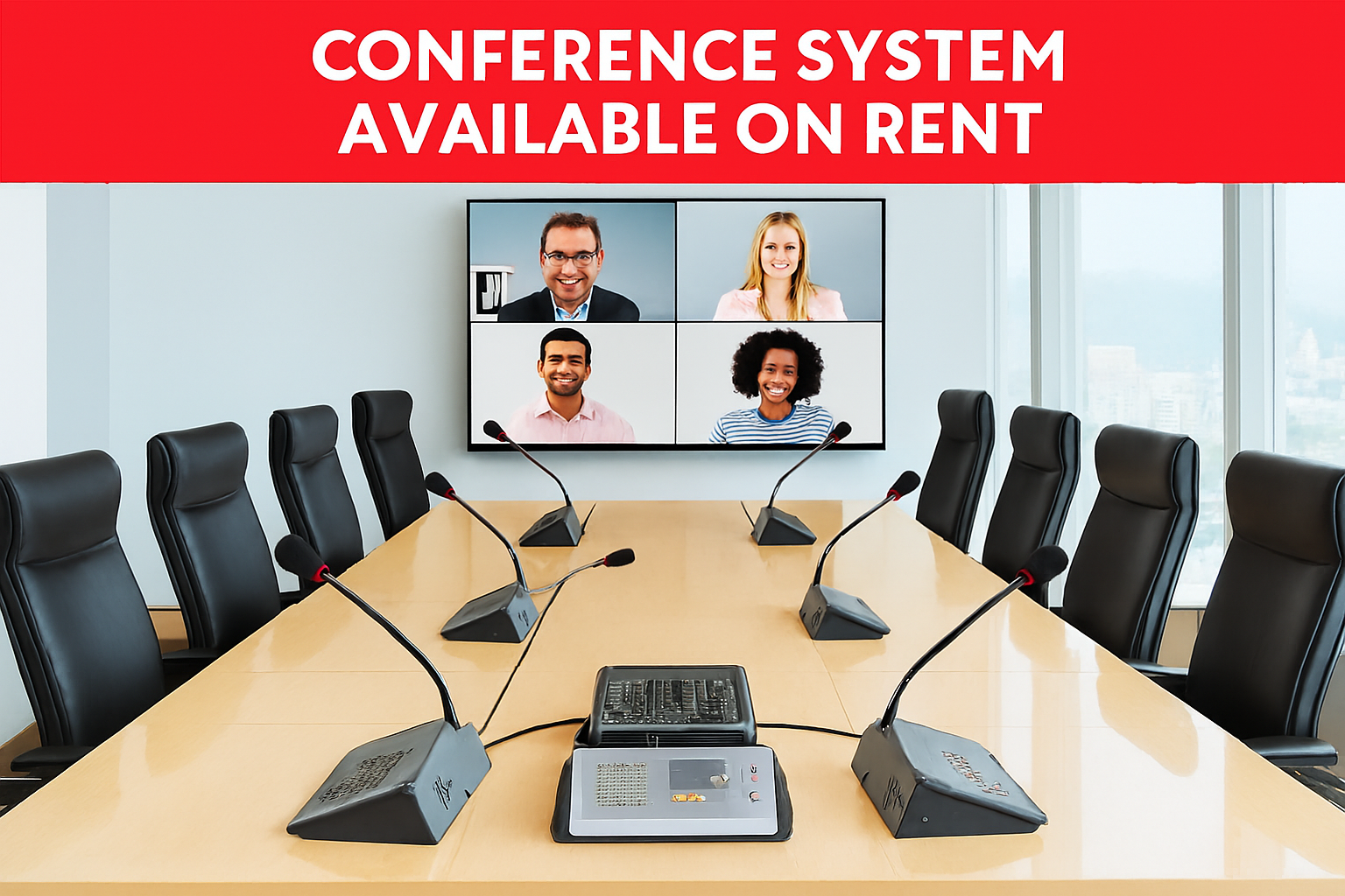 Conference System on Rent in Delhi NCR