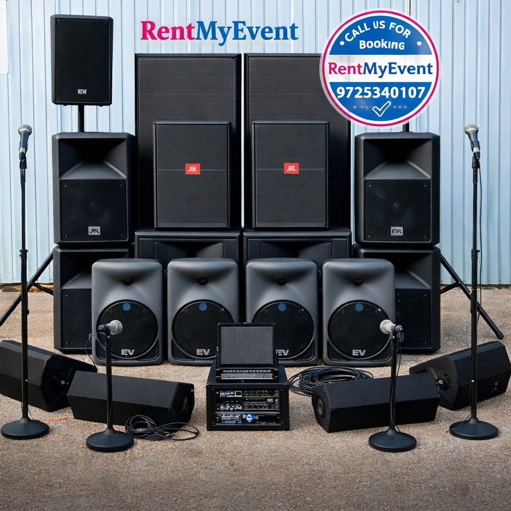 Speaker-on-Rent-Near-Me-Call-9625340107